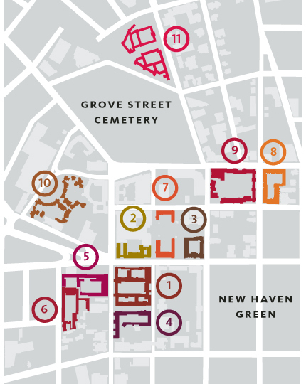 Yale Old Campus Map A Century's Worth Of Colleges | Light & Verity | Yale Alumni Magazine